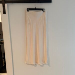 Brand New Zara Cream Maxi Skirt